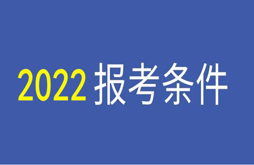 2022年审计师报考条件